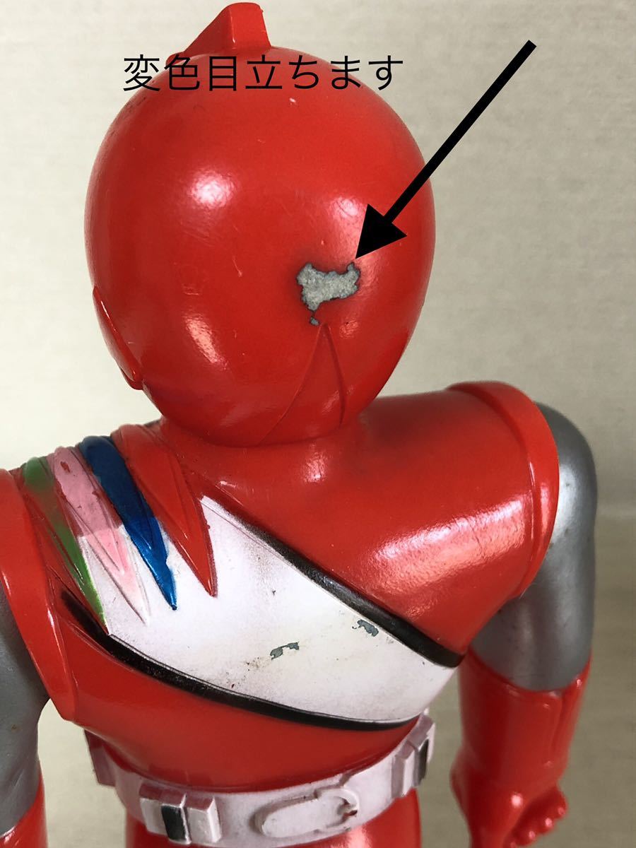 高さ20cm 当時物 レトロ ソフビ ミサイル ジャッカー電撃隊 高さ20cm 当時物 レトロ ソフビ ミサイル ジャッカー電撃隊