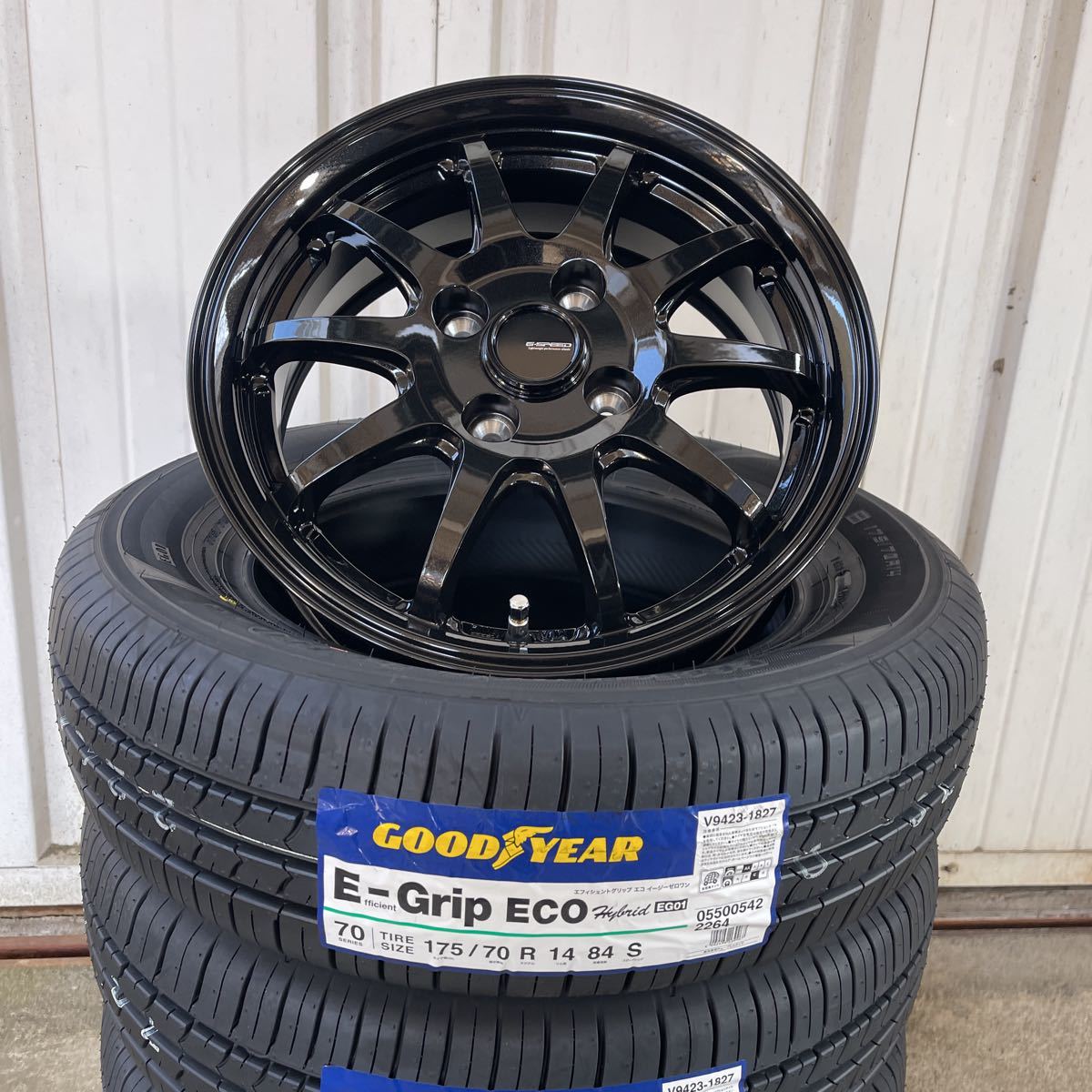 送料込☆グッドイヤーEG01☆175/70R14☆4本☆アクアヤリスヴィッツ