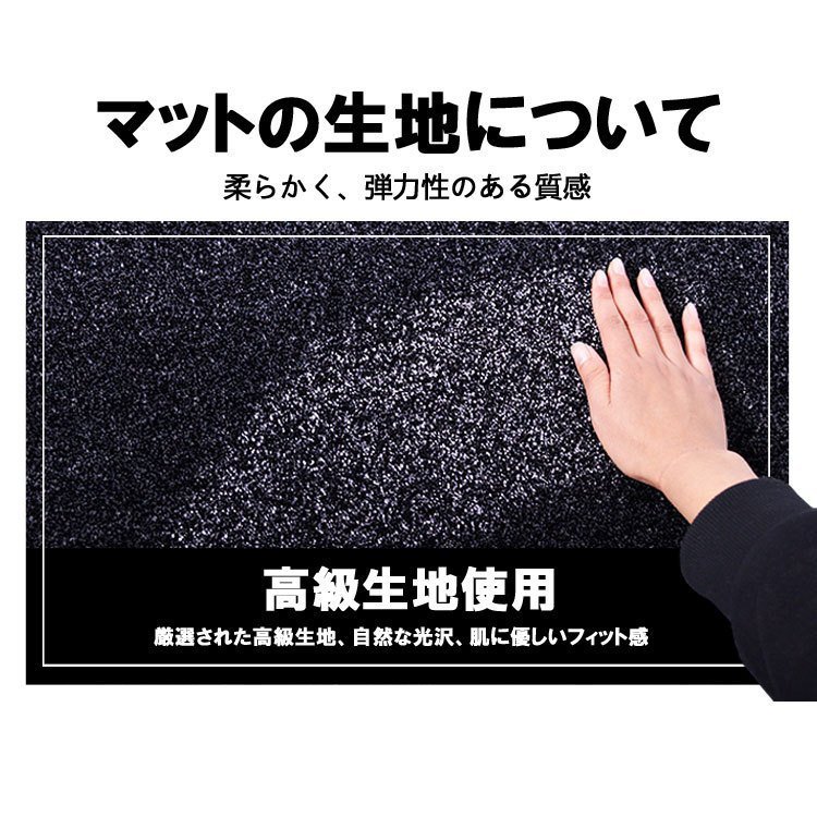 三菱 フルコンNEWファイター 標準 H04.07-17.09 高級マット 運転席+助手席 トラックマット おしゃれ プレミアム 9カラー_画像5