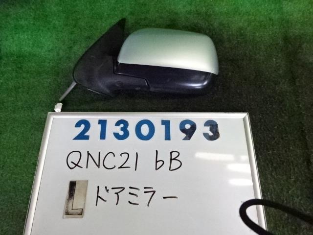 ｂＢ DBA-QNC21 左 サイド ミラー 1500 Z Xバージョン S28 ブライトシルバー 210193_画像1