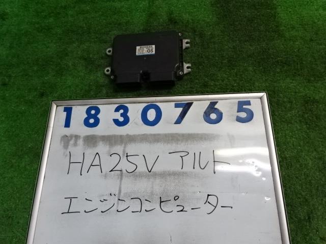 アルト HBD-HA25V エンジン コンピューター 660 VP 26U 白 830765_画像1