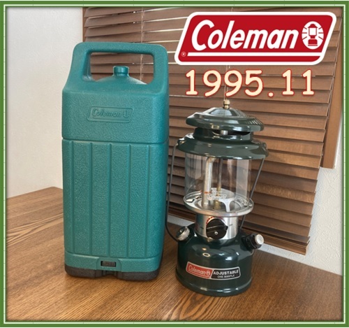 Coleman コールマン ランタン 286A 1995年11月 ケース付