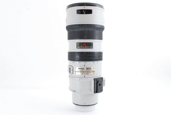 ★☆Nikon ニコン AF-S VR NIKKOR 70-200mm F2.8 G ED（IF）ライトグレー #3321☆★_画像9