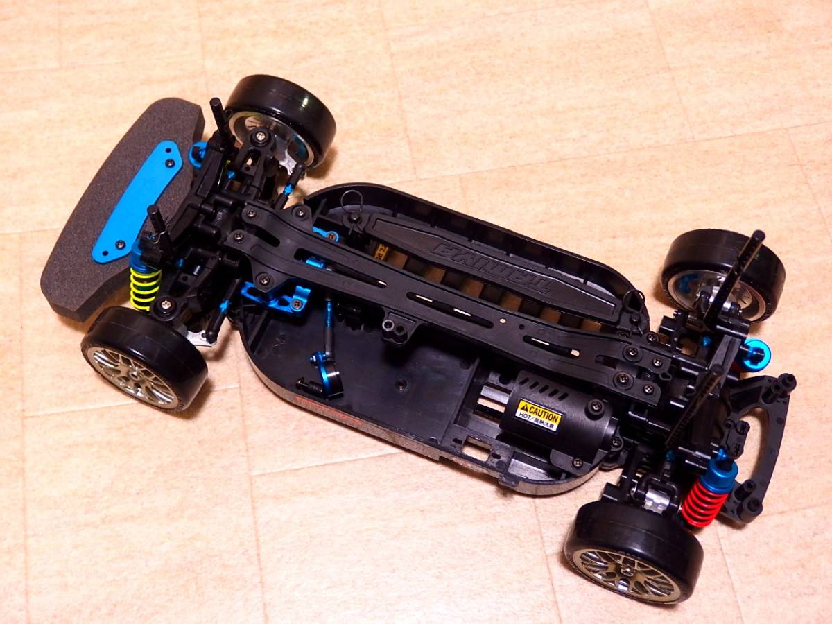 スフリーで】 タミヤ ラジコン TT01typeE バッテリー3本、アルミパーツ ...