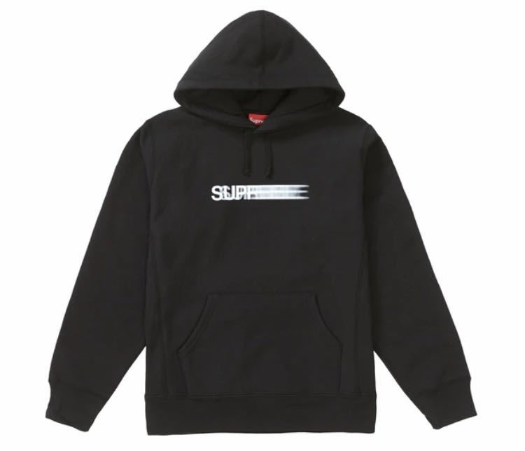 Supreme Motion Logo Hooded Sweatshirt L Black シュプリーム ...