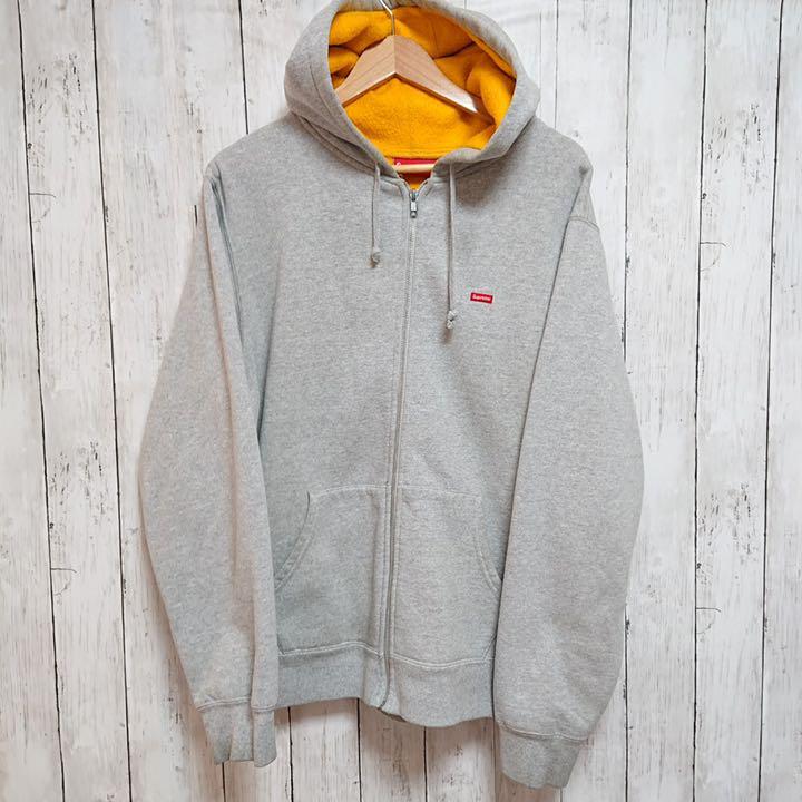 SUPREME パーカー small box logo 美品 裏起毛ビックサイズ sweatreno.com