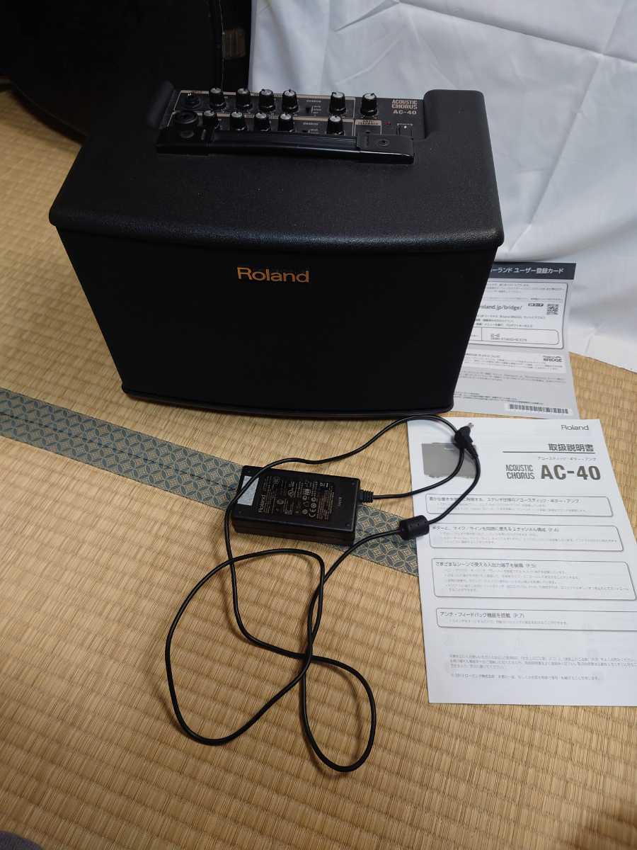 アコースティックギター ギターアンプ Roland AC-40 www.gastech.com.tr