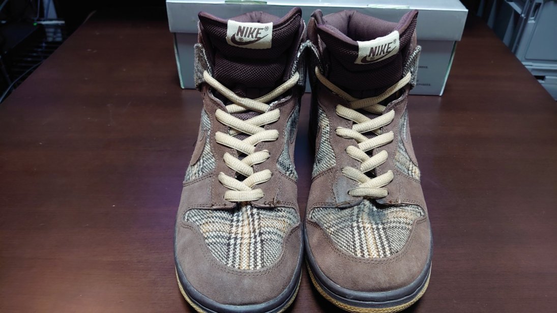 NIKE DUNK HIGH PRO SB ダンク ハイ TWEED ツイード 30cm 箱 NIKE DUNK HIGH PRO SB ダンク ハイ TWEED ツイード 30cm 箱