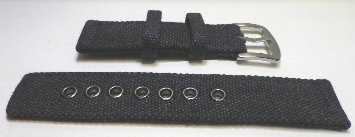 22MM canvas ground belt new goods black 