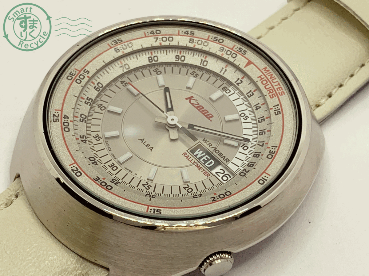 絶対一番安い ALBA K2000 ラリーメーター v743-6a30 - メンズ腕時計 