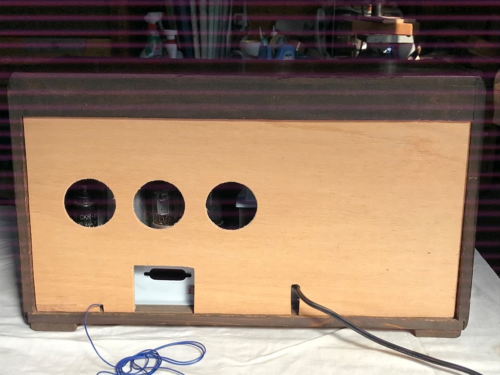 GT管Hifi大型５球スーパーラジオ　整備完動品 Bluetooth付き_画像6