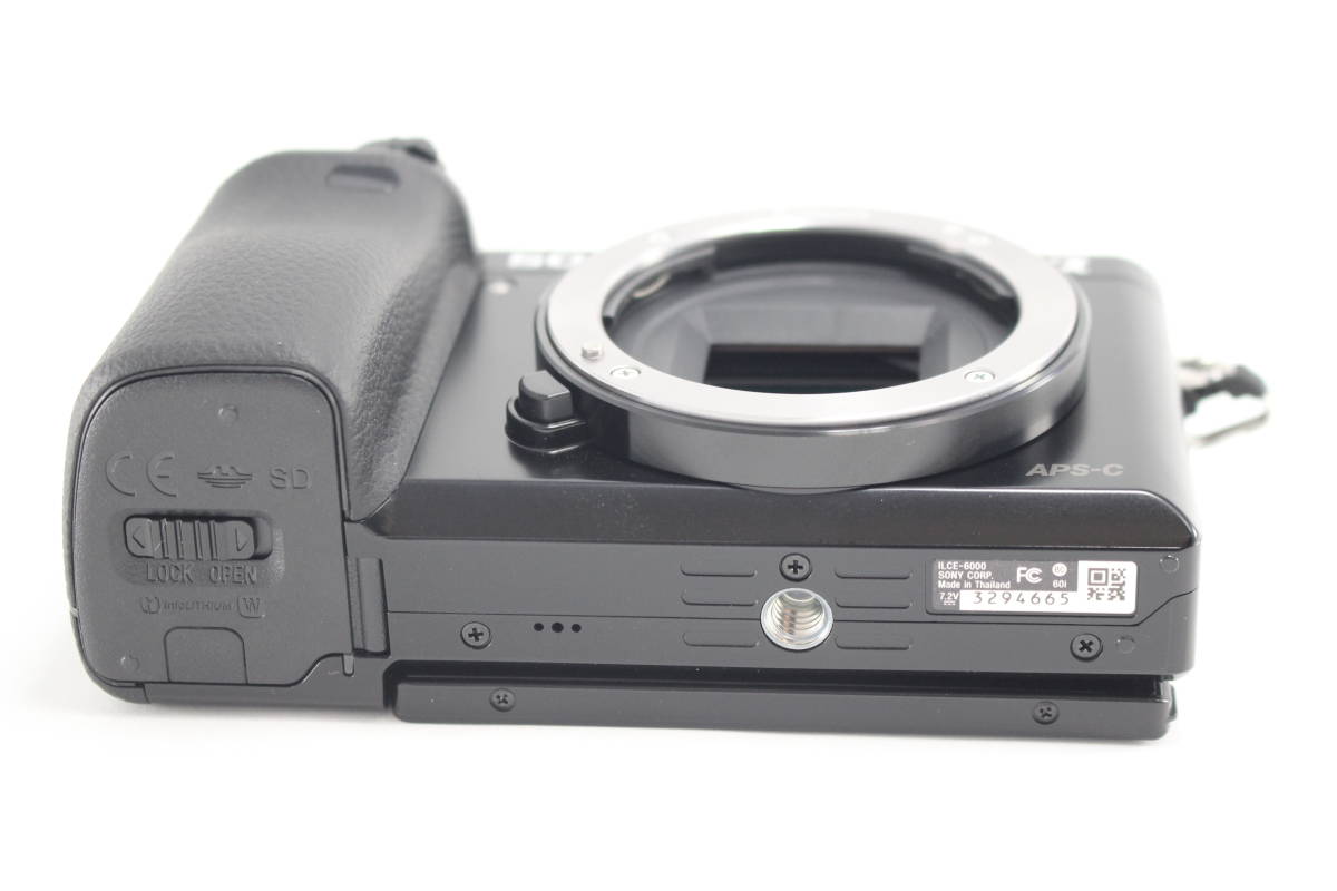 極上品◇SONY ソニー α6000 ILCE-6000 ボディ◇元箱付♪-01