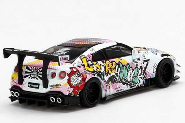 MINI GT】1/64 LB-WORKS Nissan GT-R R35 ( LBWK KUMA Graffiti MINI GT】1/64 LB-WORKS Nissan GT-R R35 ( LBWK KUMA Graffiti