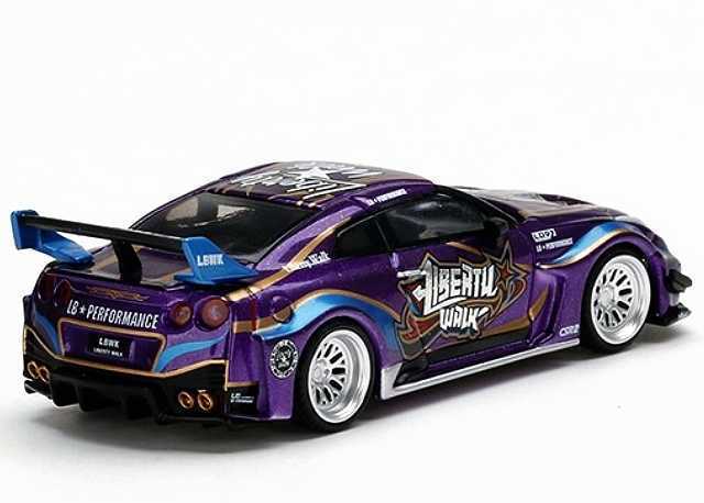 MINI GT】1/64 LB-WORKS Nissan GT-R R35 ( LBWK KUMA Graffiti MINI GT】1/64 LB-WORKS Nissan GT-R R35 ( LBWK KUMA Graffiti