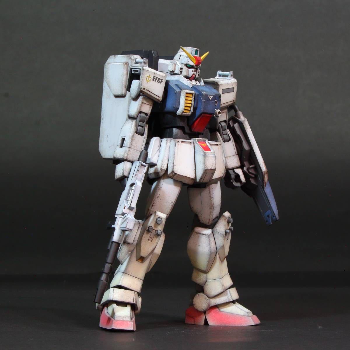 HGUC 1/144 陸戦型ガンダム(リバイブ) おまけジムヘッド 改修 HGUC 1/144 陸戦型ガンダム(リバイブ) おまけジムヘッド 改修