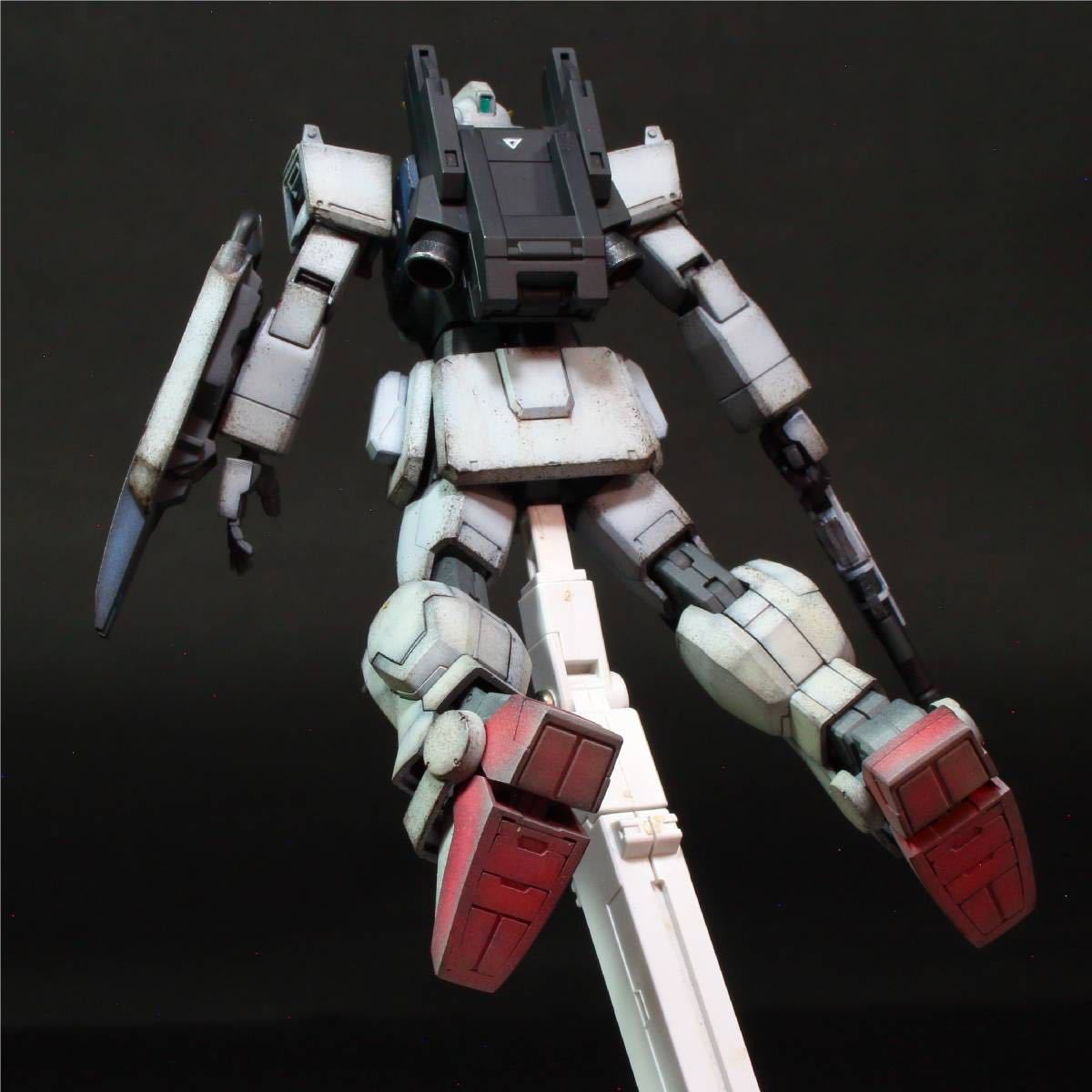 HGUC 1/144 陸戦型ガンダム(リバイブ) おまけジムヘッド 改修 HGUC 1/144 陸戦型ガンダム(リバイブ) おまけジムヘッド 改修