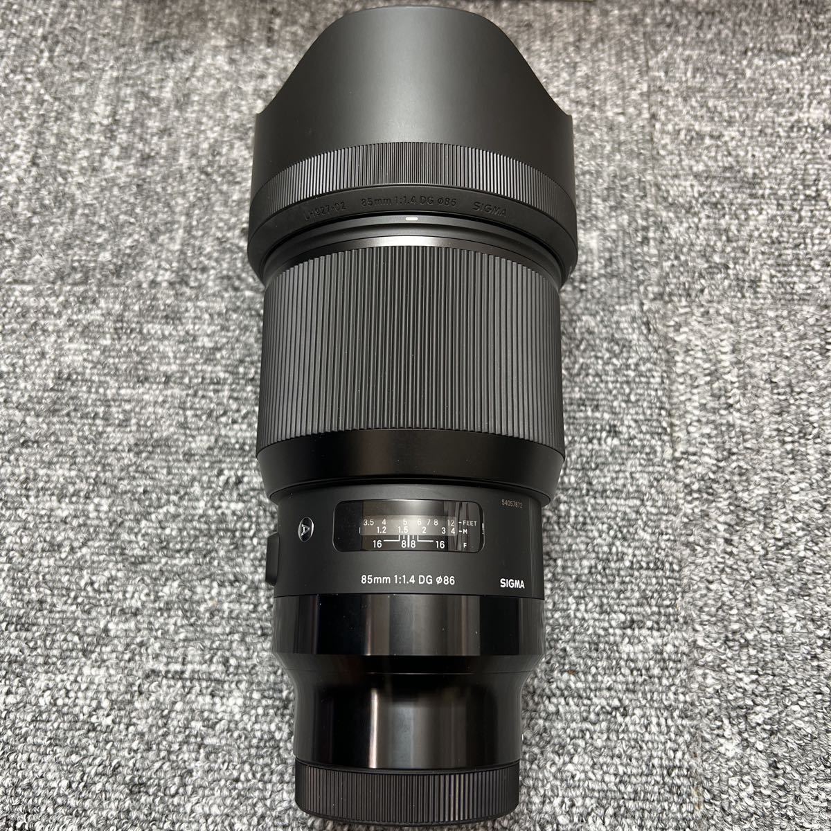 未使用品】SIGMA 単焦点レンズ シグマ SIGMA 85mm F1.4 DG HSM (Art) L