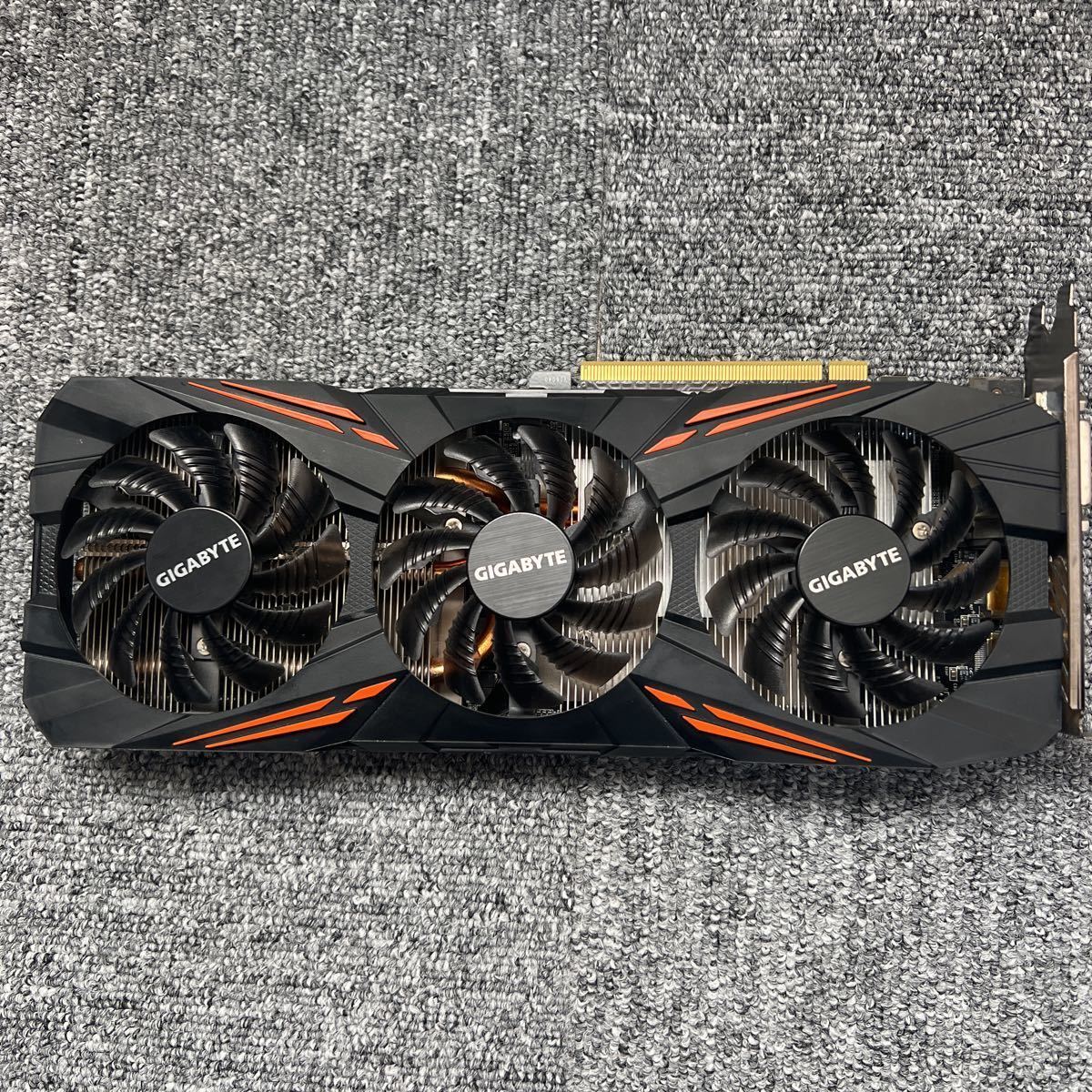 ジャンク】GIGABYTE NVIDIA GeForce GTX1080 GV-N1080 GAMING-8GD