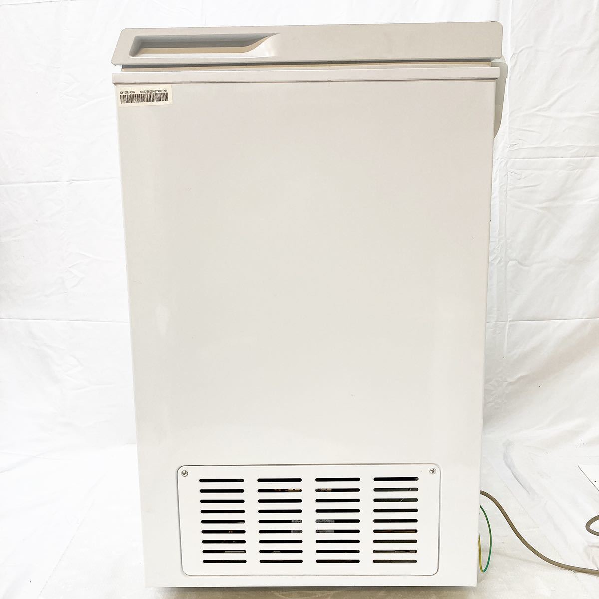 動作品 AQUA アクア AQF-10CE ノンフロン電気 冷凍庫 103L ホームフリーザー 業務用 2019年製 alpひ0109_画像2