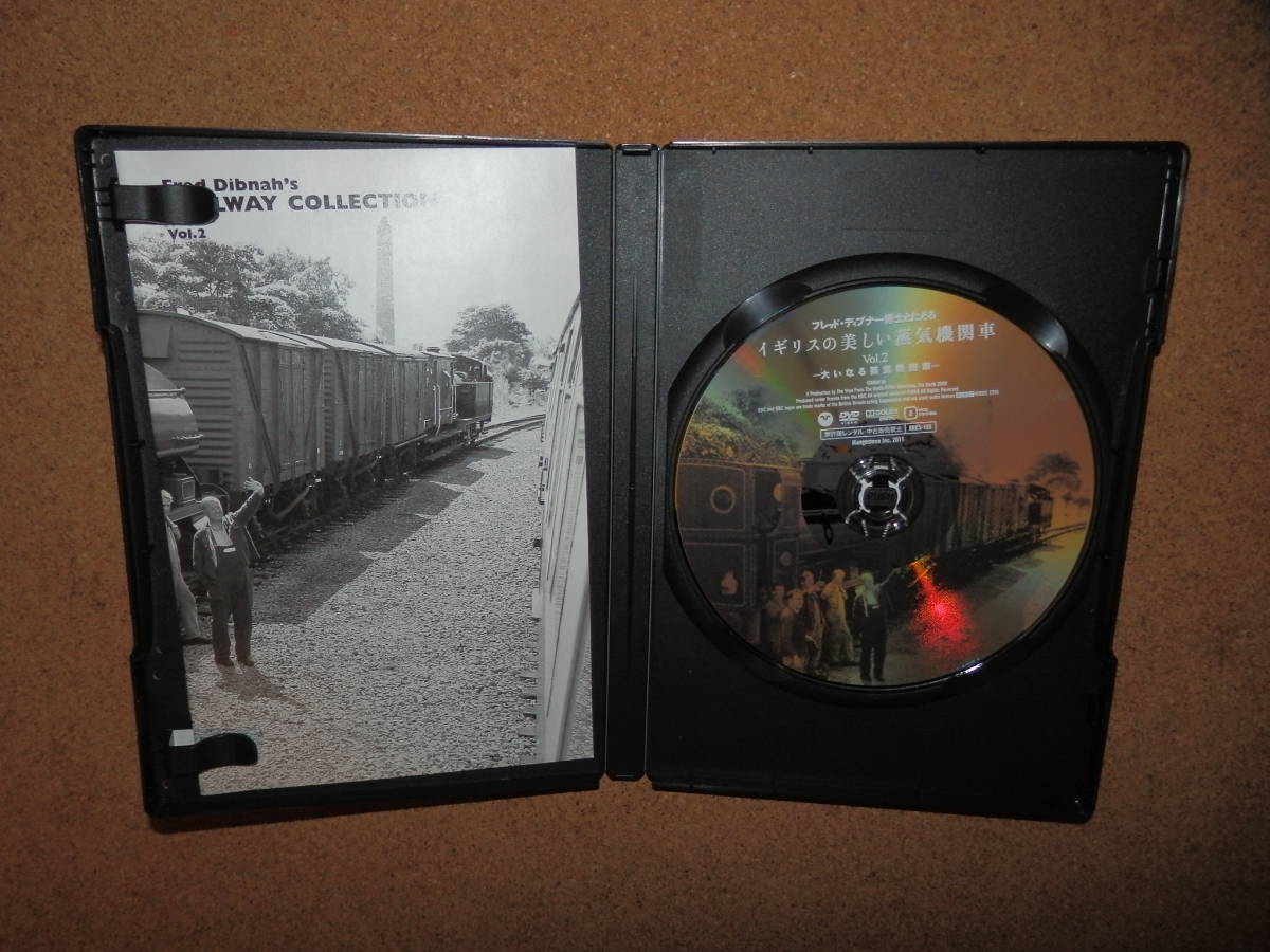 USED品 フレッド ディブナー博士とたどる イギリスの美しい蒸気機関車 大いなる蒸気機関車 誠実 DVD Vol.2