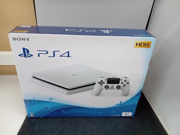 HDMIケーブル欠品 動作確認済み 初期化済み PlayStation4 グレイシャー・ホワイト 1TB (CUH2100BB02)
