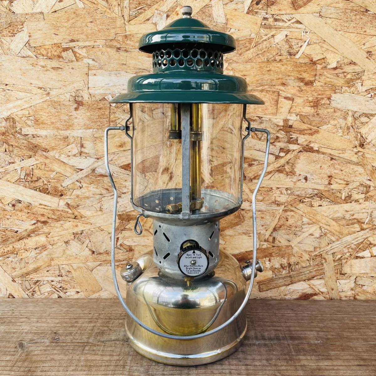 程度良好品 コールマン 220D メッキタンク1948年製 メンテナンス済み