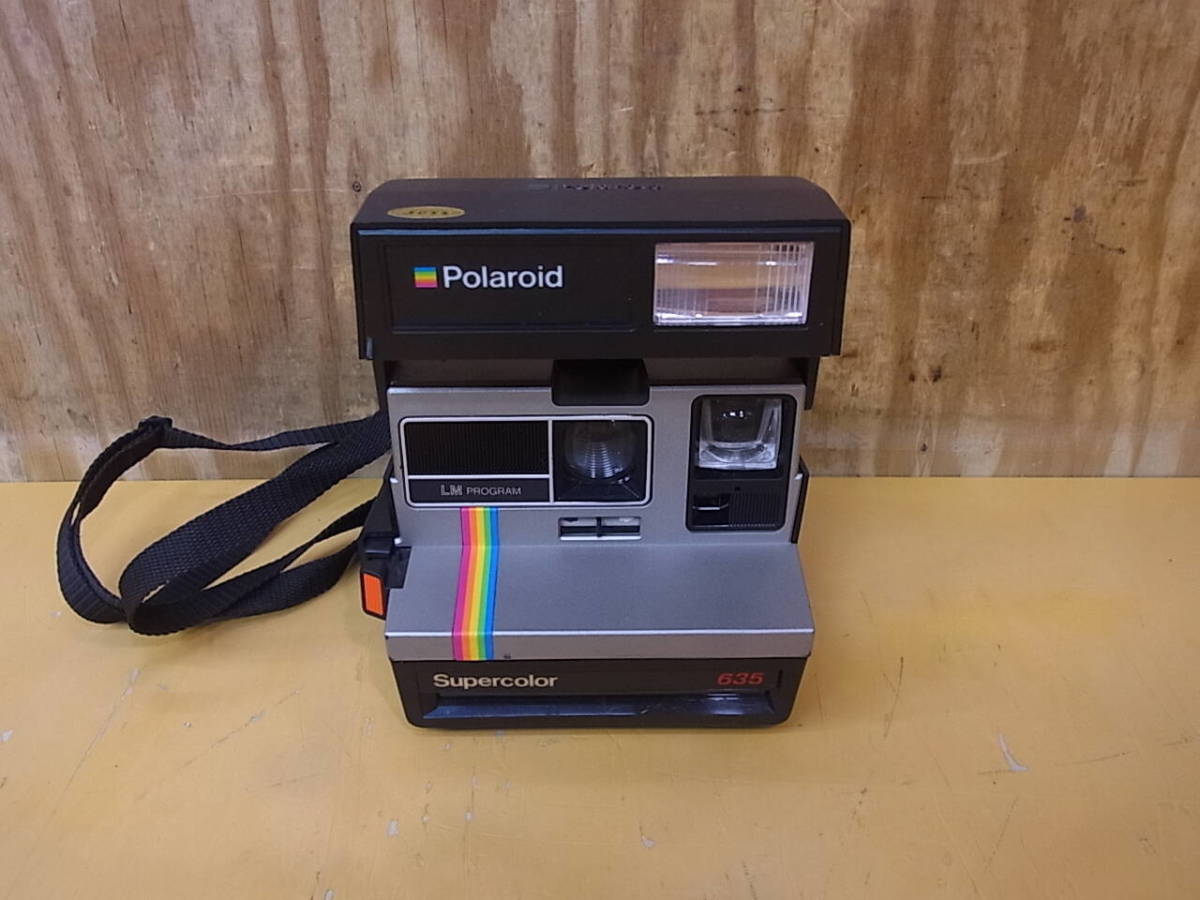 □T/399☆ポラロイド Polaroid☆インスタントカメラ☆Supercolor 635☆動作不明☆ジャンク_画像1