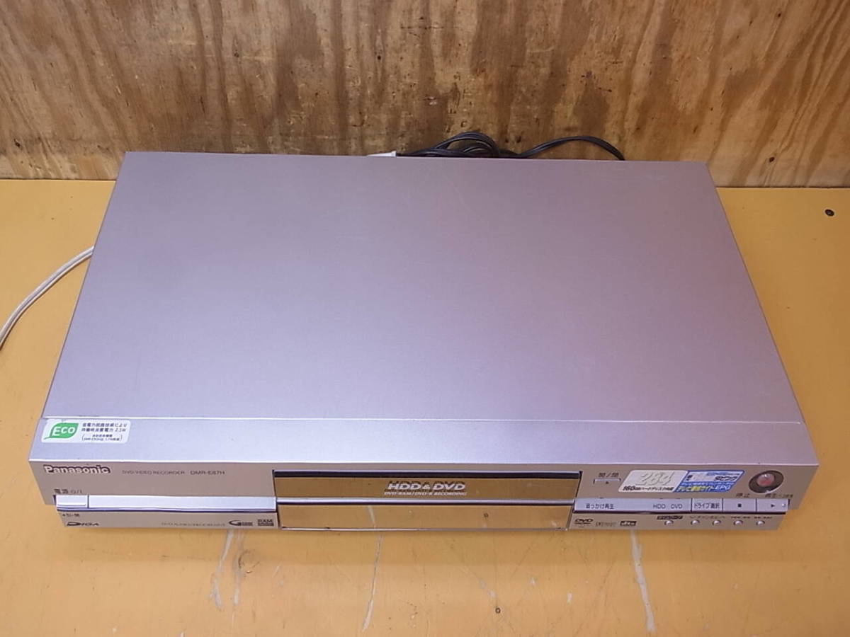 □T/418☆パナソニック Panasonic☆DVD/HDDレコーダーデッキ☆DIGA DMR-E87H☆ジャンク_画像6