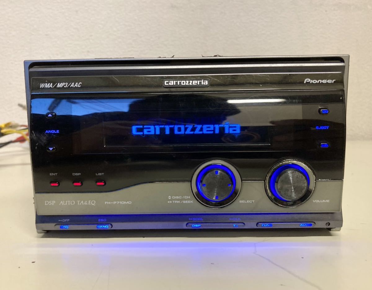 carrozzeria カロッツェリア FH-P710MD CD MDデッキ 2DIN チューナー・WMA/MP3/AAC/WAV対応 DSP 