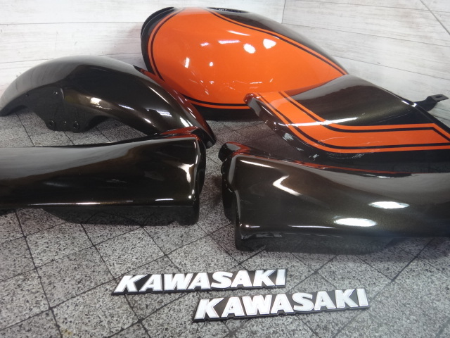 ◇ゼファー400: 火の玉カラー外装フルセット美綺麗◇ www.gastech