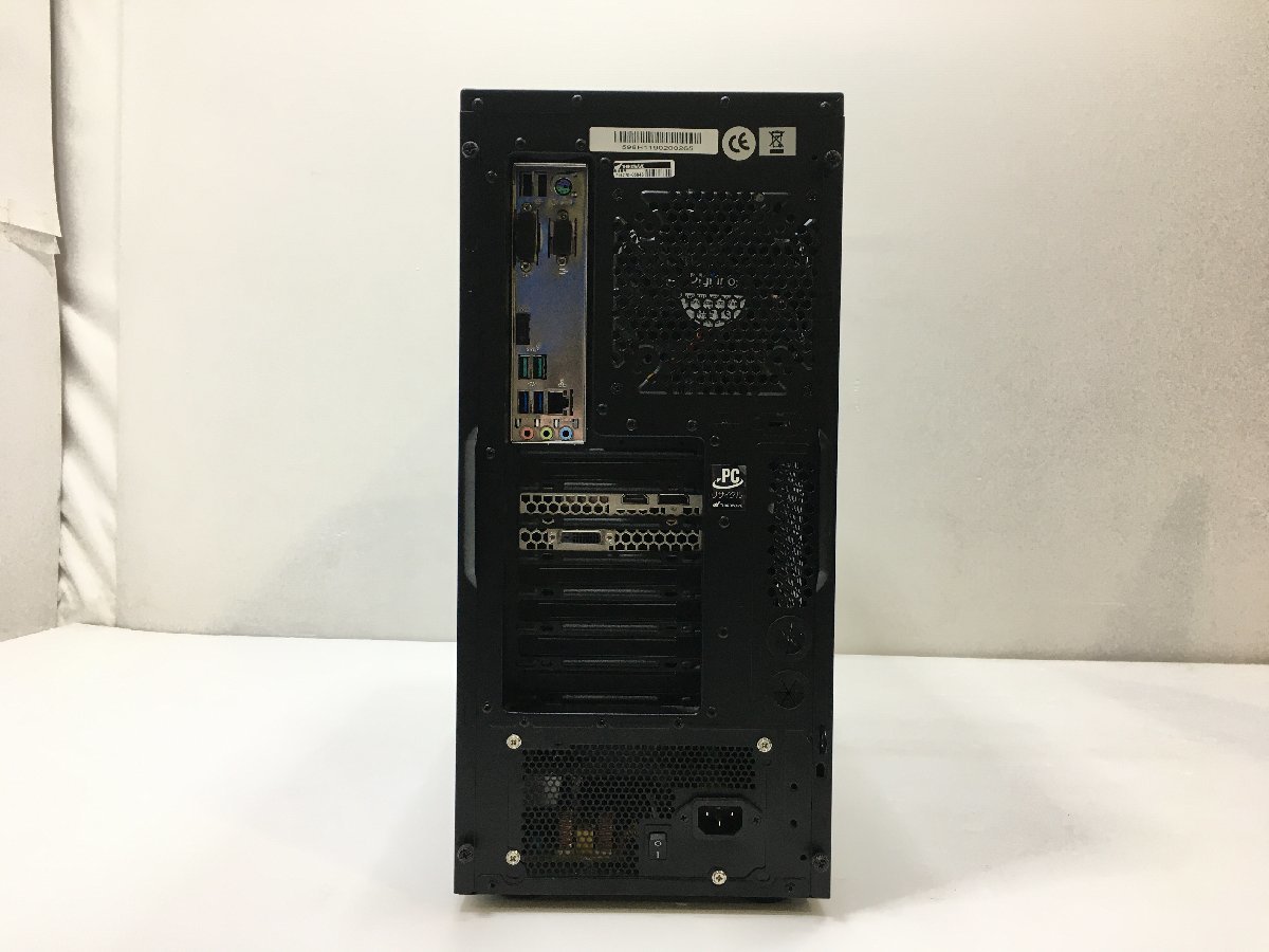 美品 ドスパラ GALLERIA XV ガレリア ゲーミングデスクトップ 美品 ドスパラ GALLERIA XV ガレリア ゲーミングデスクトップ