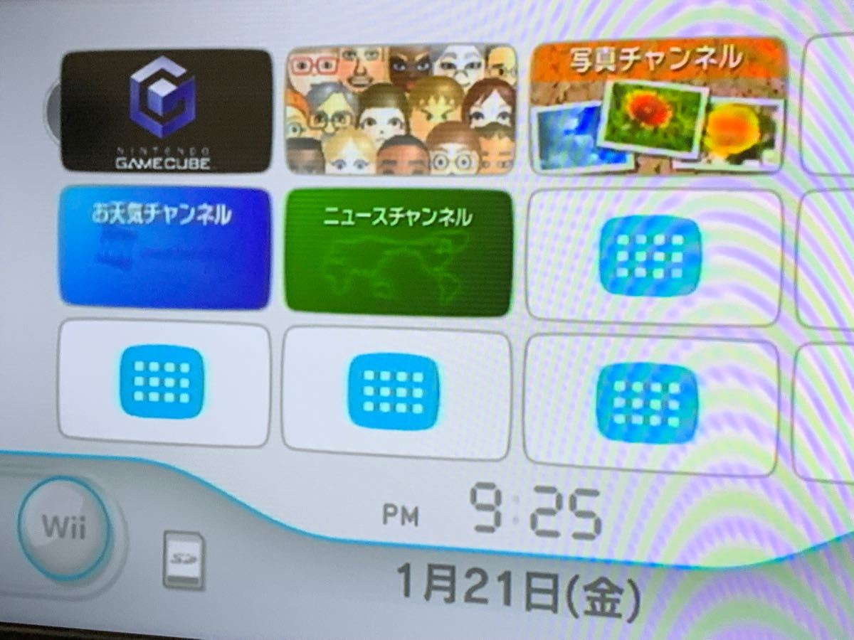 任天堂　Wii (シロ) 本体のみ　動作品