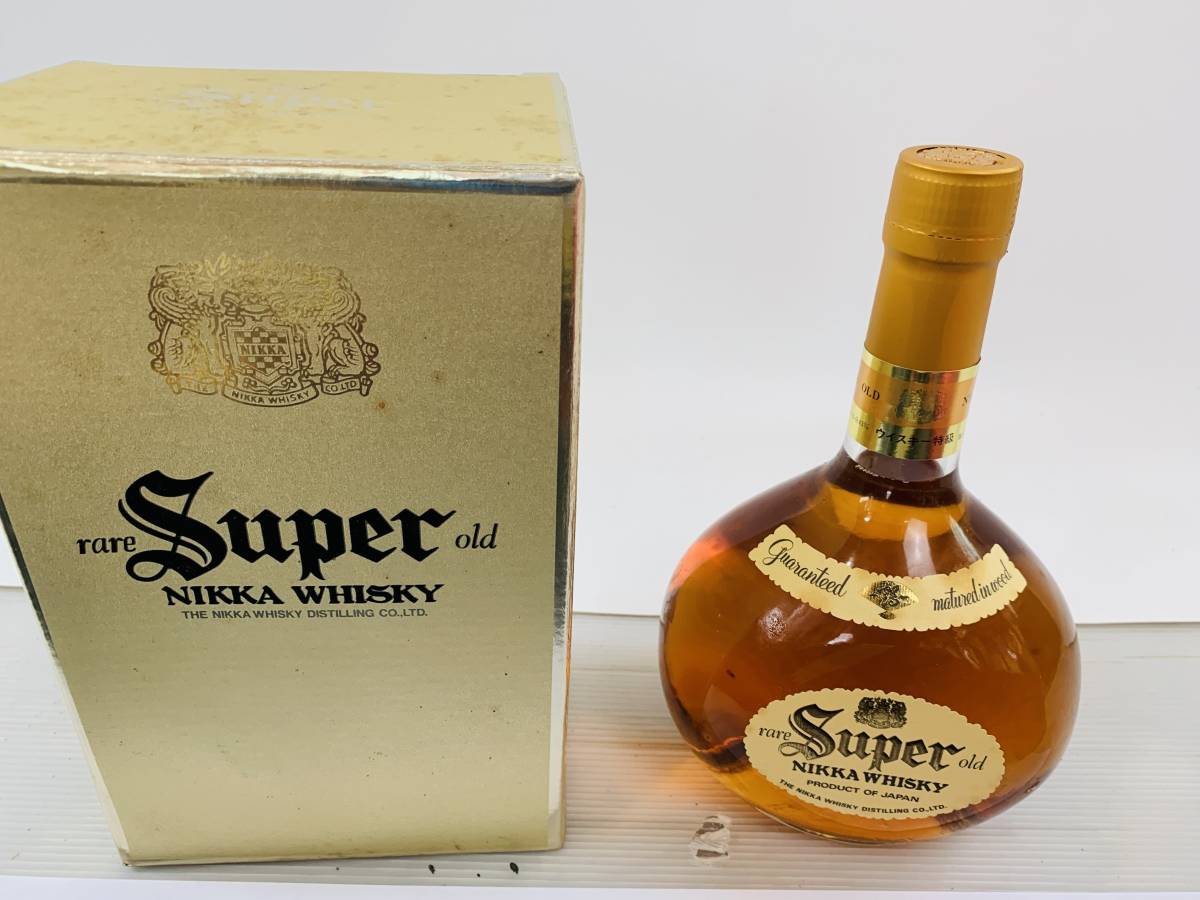 未開封 ウイスキー 3本 箱あり サントリー SRQ01 SUNTORY ニッカウイスキー SUPER NIKKA rare old レアオールド 古酒