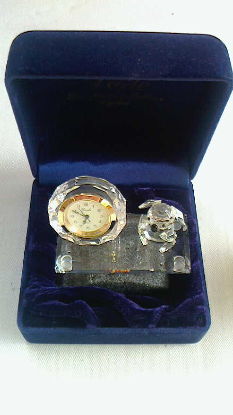 サンフレーム　Dude　置き時計　クリスタルガラス時計　Timepieces collection