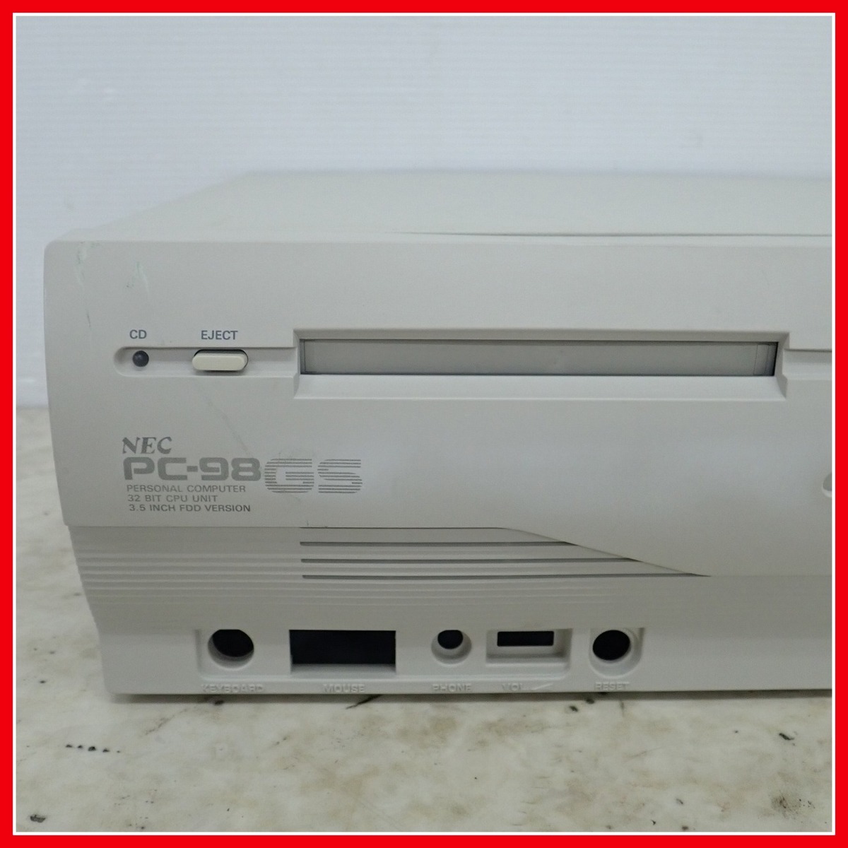 Yahoo!オークション - NEC パーソナルコンピュータ PC-98GS Yahoo!オークション - NEC パーソナルコンピュータ PC-98GS