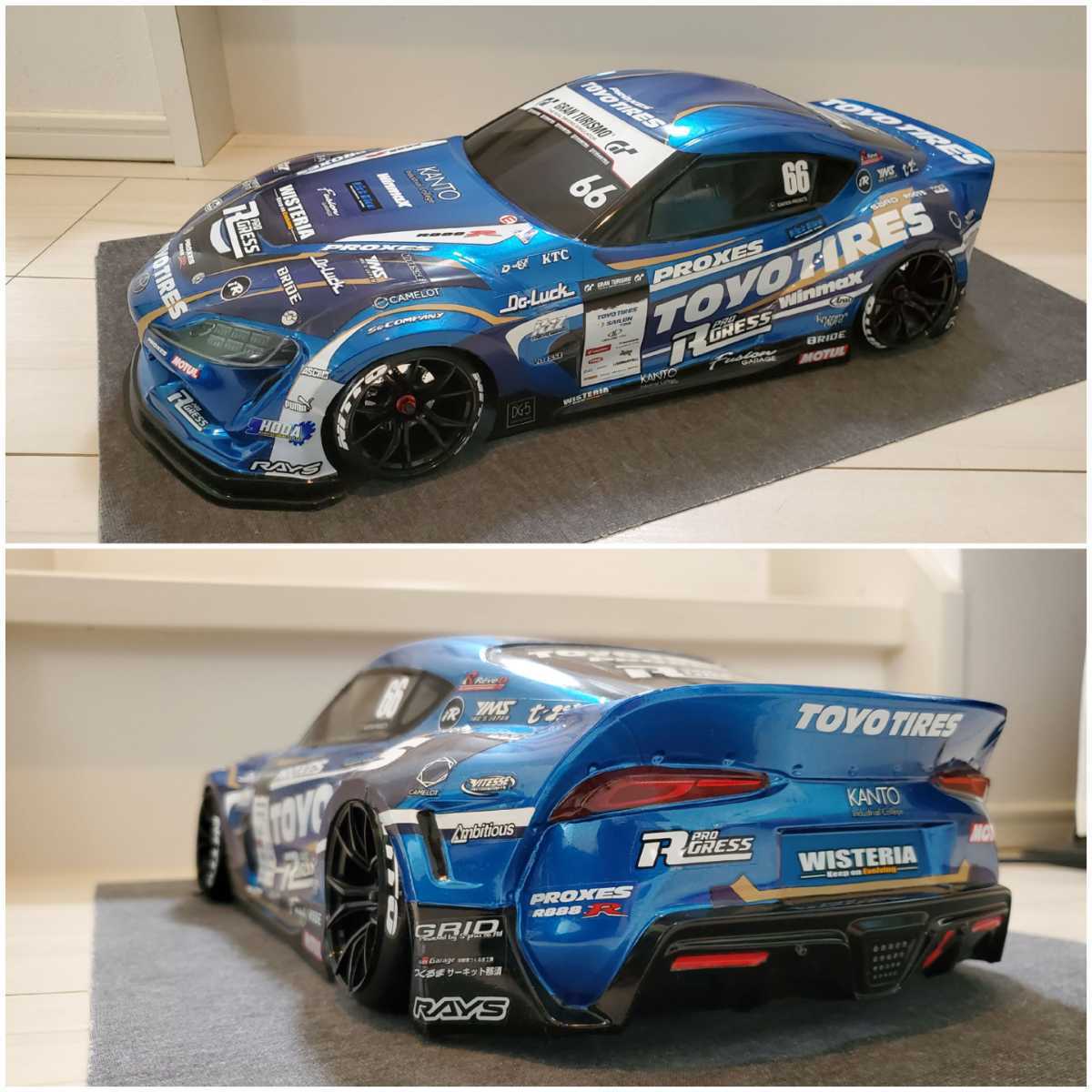 即決・未走行】ボディのみ ヨコモ PANDEM GRスープラ 1/10 Reve 即決・未走行】ボディのみ ヨコモ PANDEM GRスープラ 1/10 Reve
