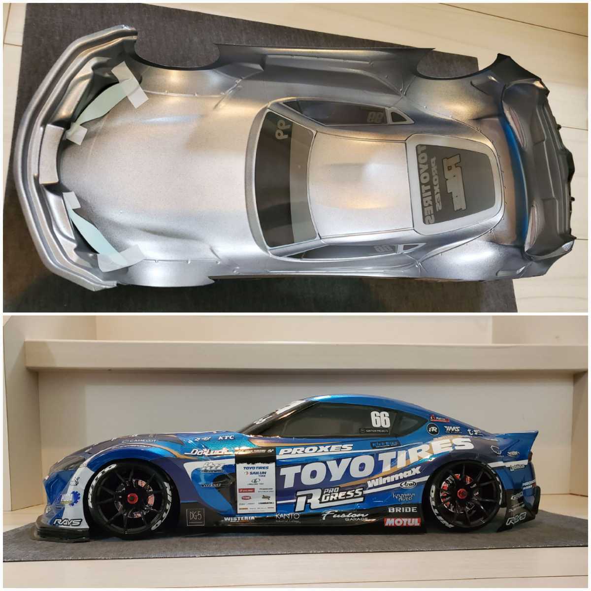 即決・未走行】ボディのみ ヨコモ PANDEM GRスープラ 1/10 Reve 即決・未走行】ボディのみ ヨコモ PANDEM GRスープラ 1/10 Reve