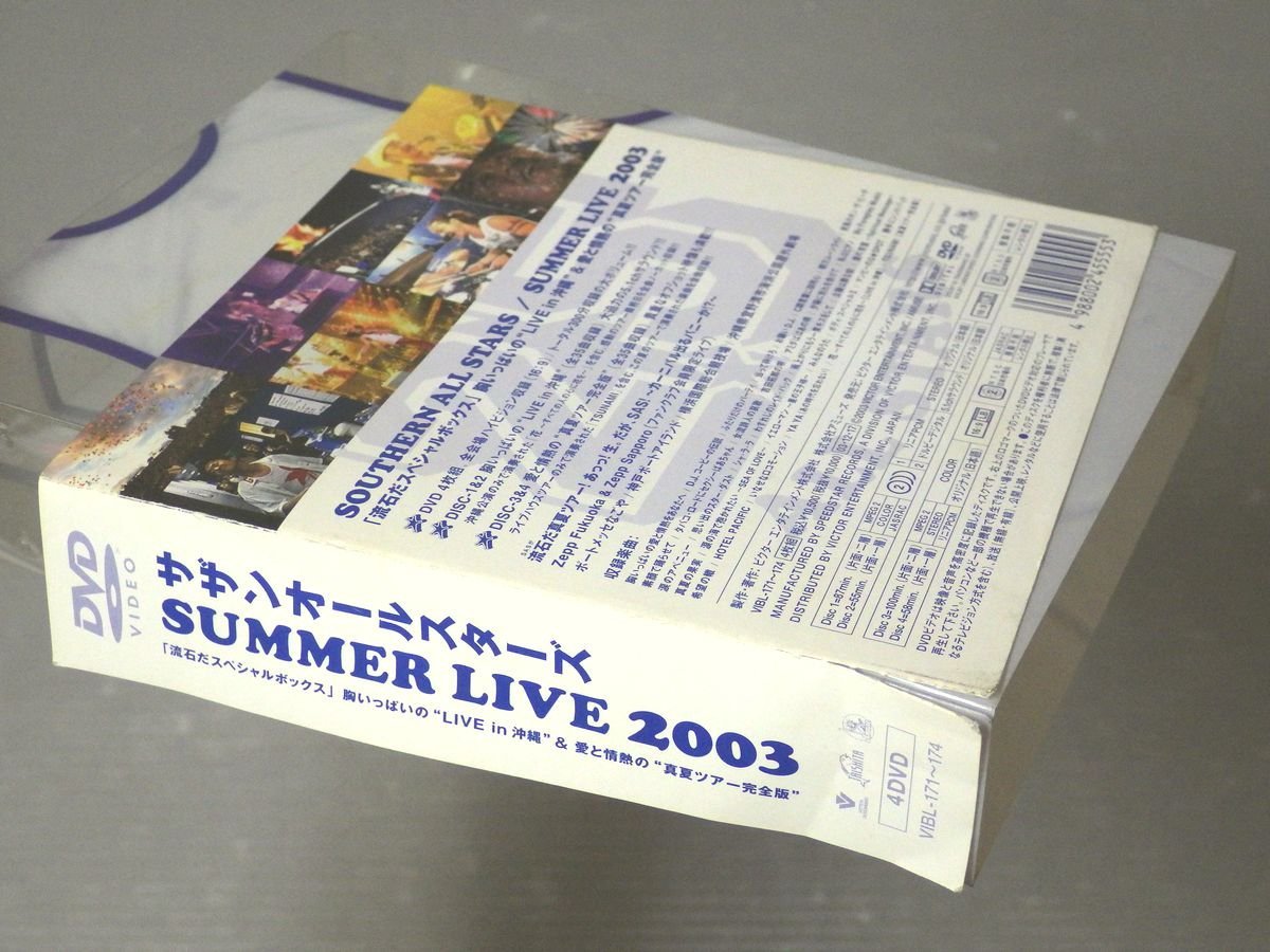 ■【DVD・帯つき】サザンオールスターズ SUMMER LIVE 2003〈1～4〉計4枚セット 小冊子つき◆ビクター_画像7