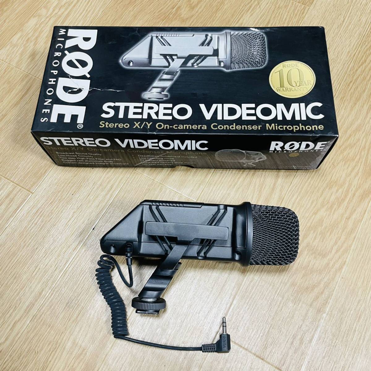 RODE ロード Stereo VideoMic ステレオ コンデンサーマイク SVM RODE ロード Stereo VideoMic ステレオ コンデンサーマイク SVM