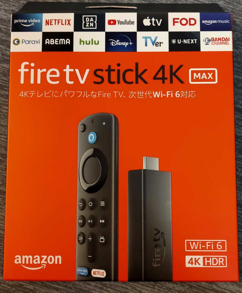 【未開封】 Fire TV Stick 4K Max - Alexa対応音声認識リモコン 第3世代 Amazon アマゾン ファイヤースティック ファイアスティック テレビ_画像1