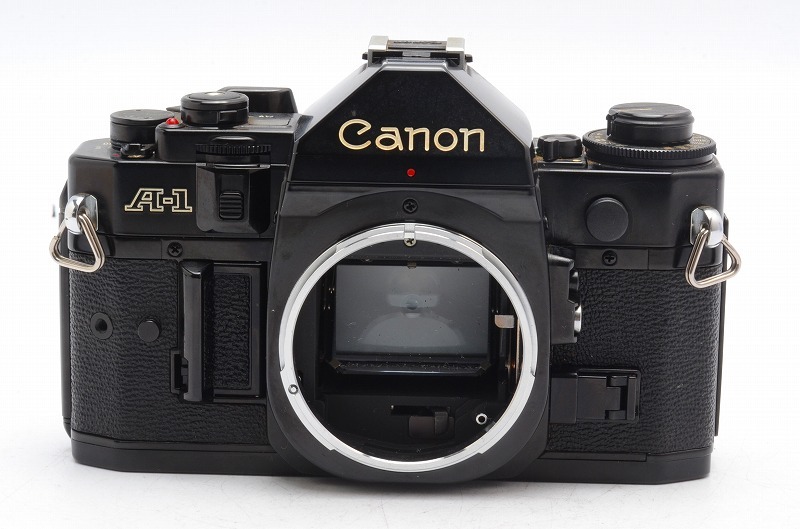 【 美品★昭和レトロ 】キャノン Canon A-1 一眼レフボデイ★通電,シャッターOK★整備済み,モルト張替え済み★＜ボディキャップ付＞T8014ｓ_画像10