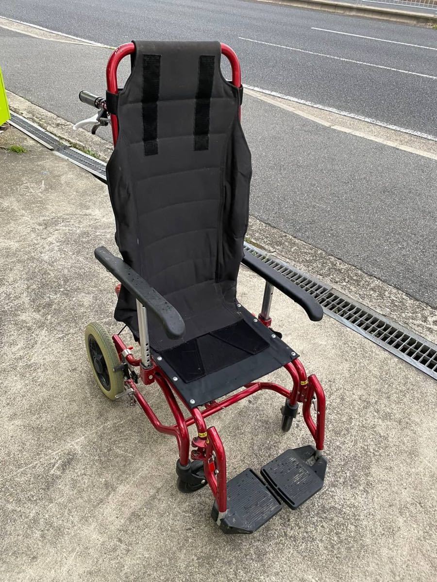 I6217 カナヤママシナリー 12インチ 介助式 車椅子 車イス