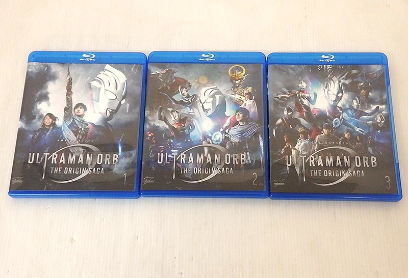 ウルトラマンオーブ THE ORIGIN SAGA Blu-ray 全3巻セット 全巻