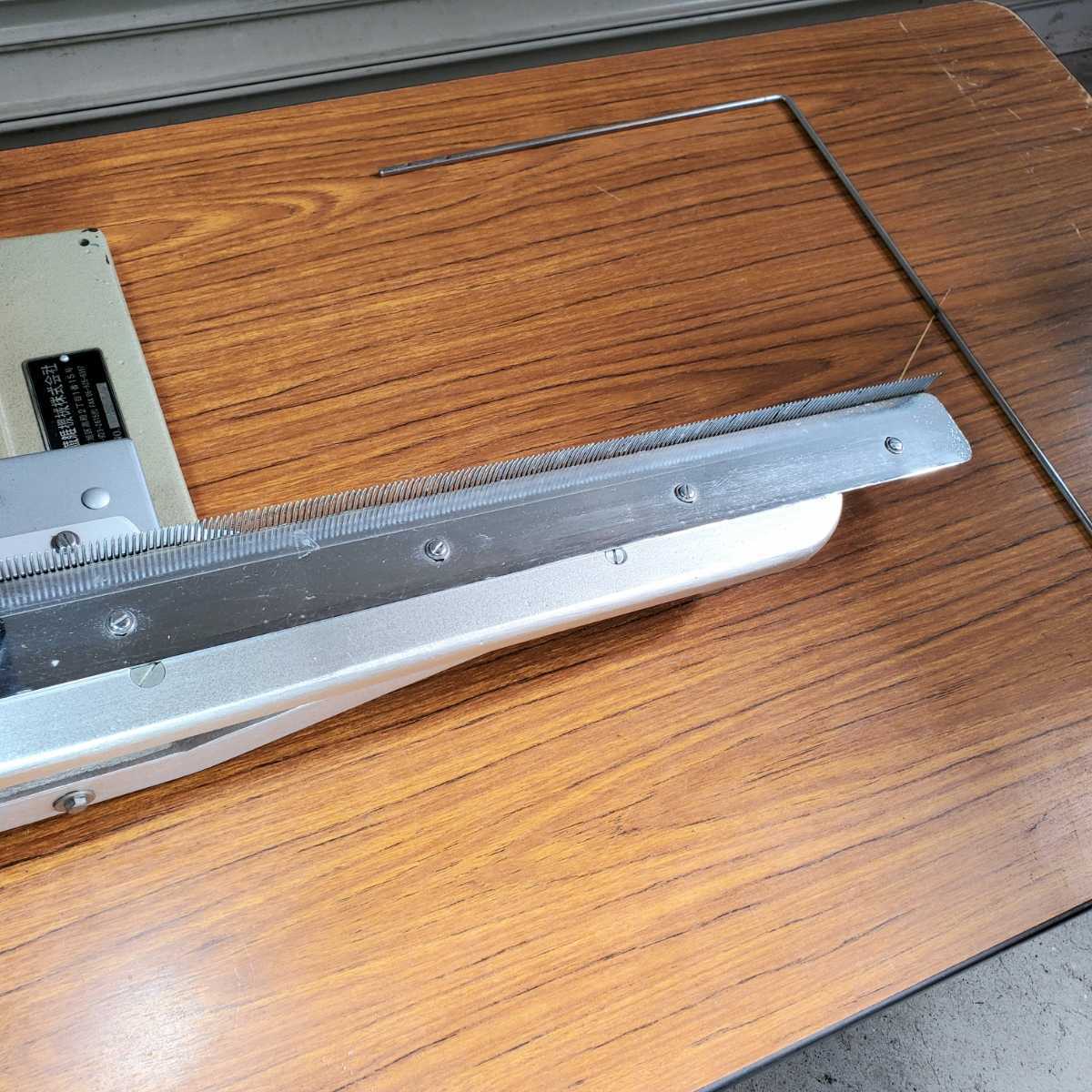 編機、マルサンリンキング綴じ器CP-102 (8ゲージ)編機3.5~4.5㎜用