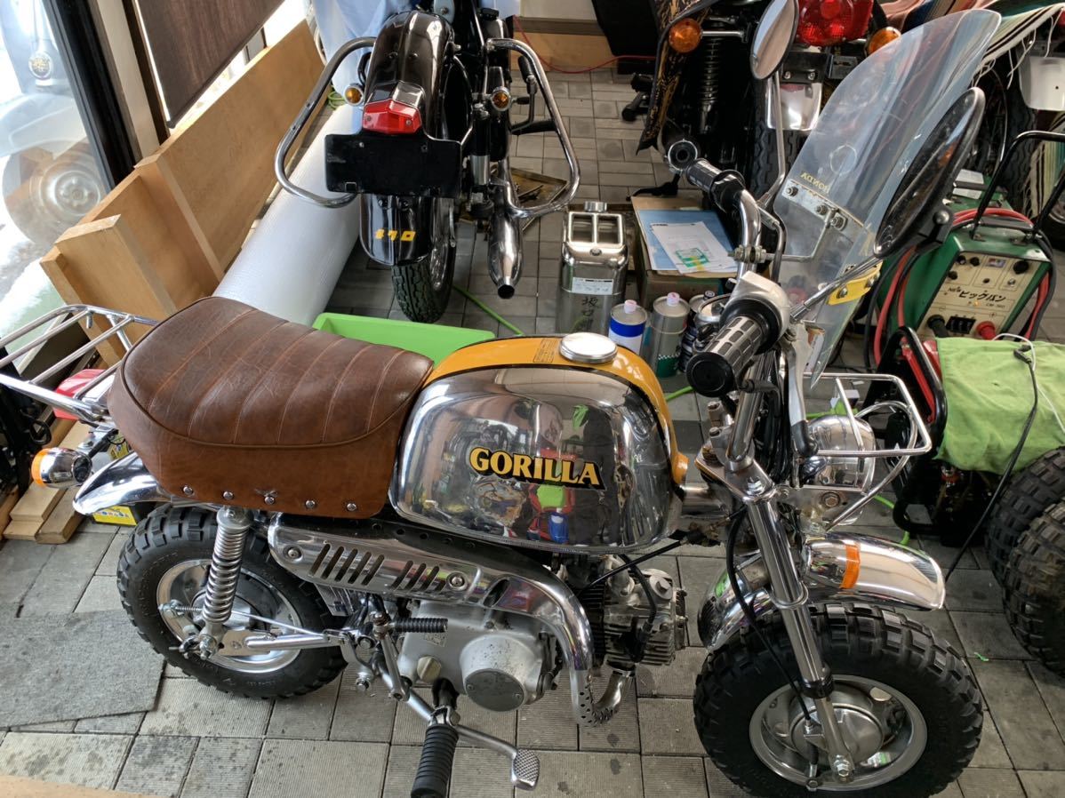 メッキゴリラ 実動 ホンダモンキー - pa-ternate.go.id