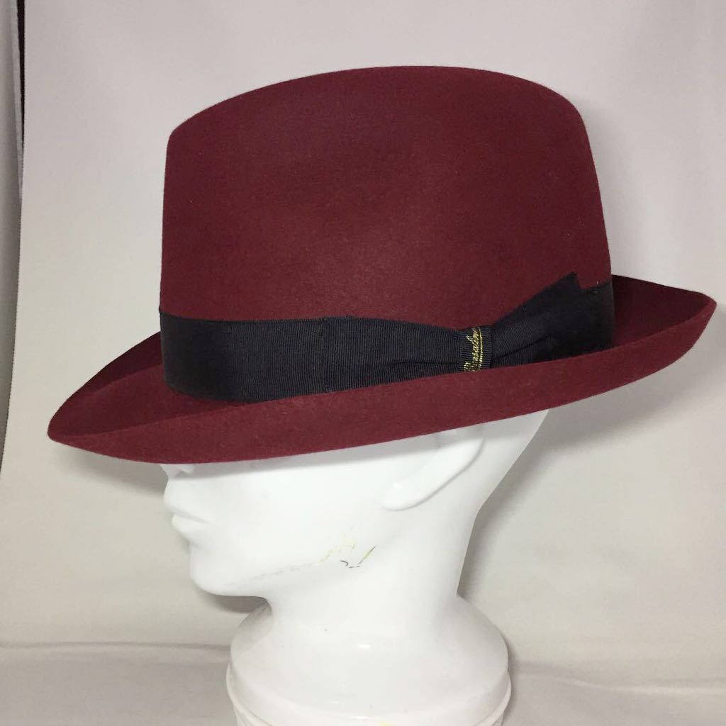 ヤフオク! - Borsalino ボルサリーノ ラビットファーハット