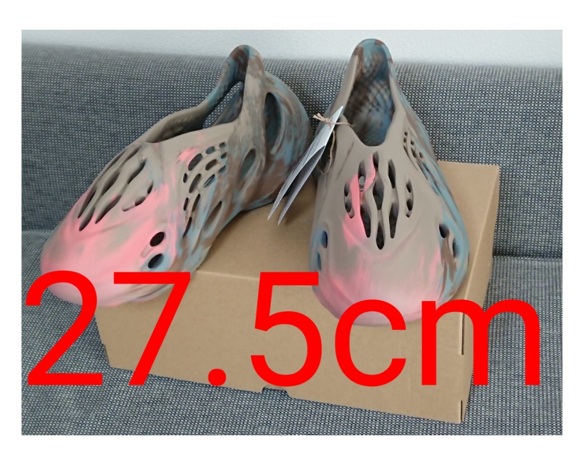 新品登場 runner foam yeezy adidas mx 27.5cm grey sand - スニーカー