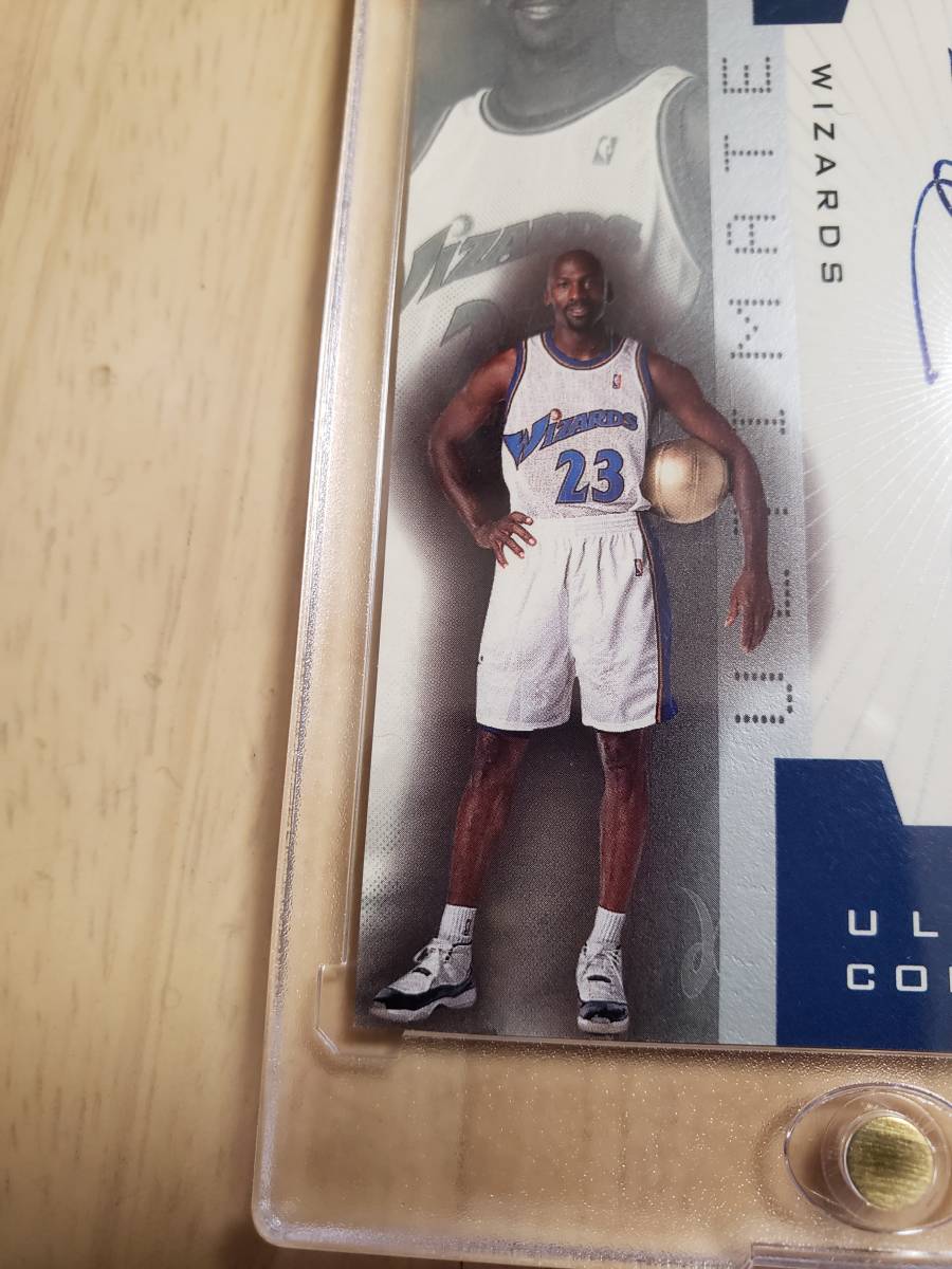  автограф 2001 -02 UD Ultimate Collection MICHAEL JORDAN Auto / Michael Jordan Autograph WAS Wizards