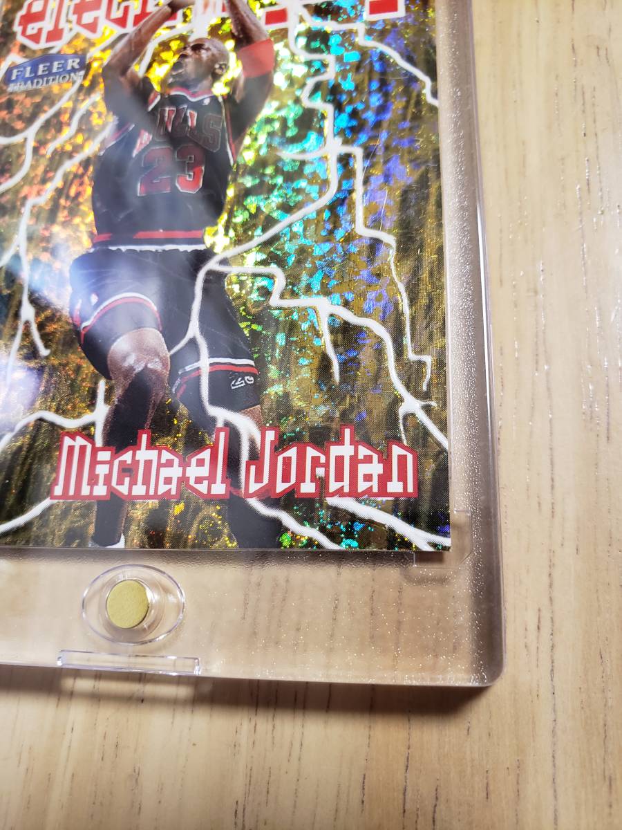 1998 -99 Fleer Tradition Electrifying MICHAEL JORDAN / マイケル ジョーダン #6 Insert _画像6