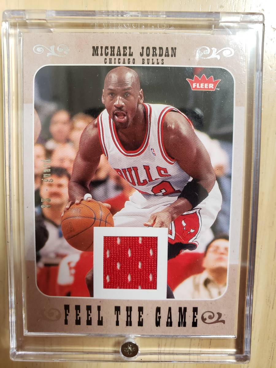 2007 -08 Fleer Feel the Game Jersey MICHAEL JORDAN / マイケル